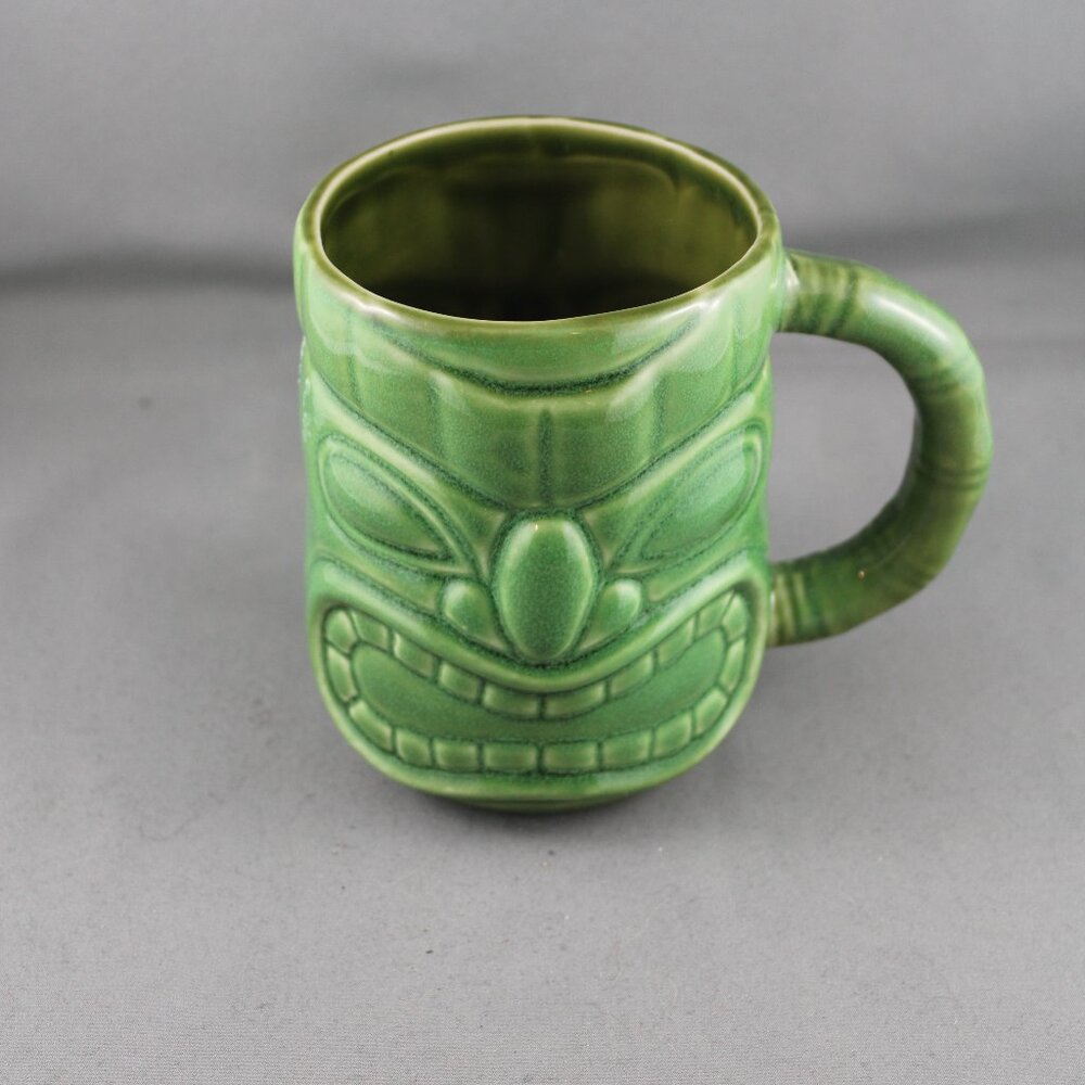 Vintage Coffee Mug - Tiki Face - Ceramic Mug